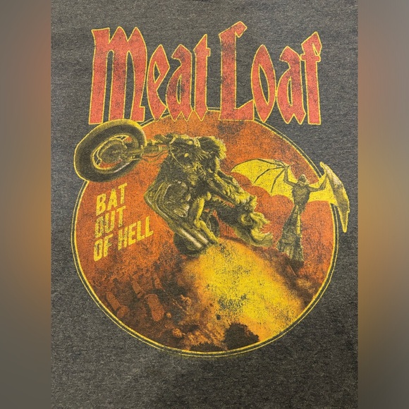 Meatloaf Bat Out of Hell Band Tee - Picture 4 of 6